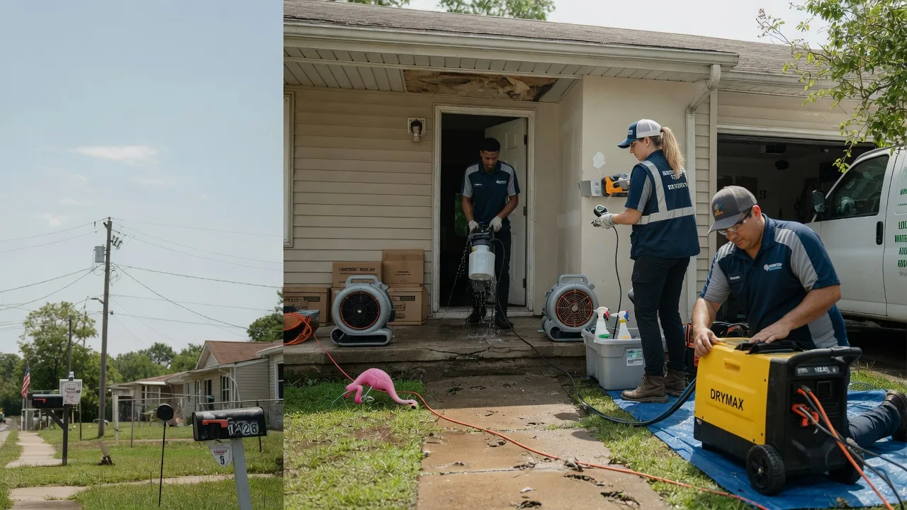 Storm Damage Water Removal in Taylor Springs, IL near me